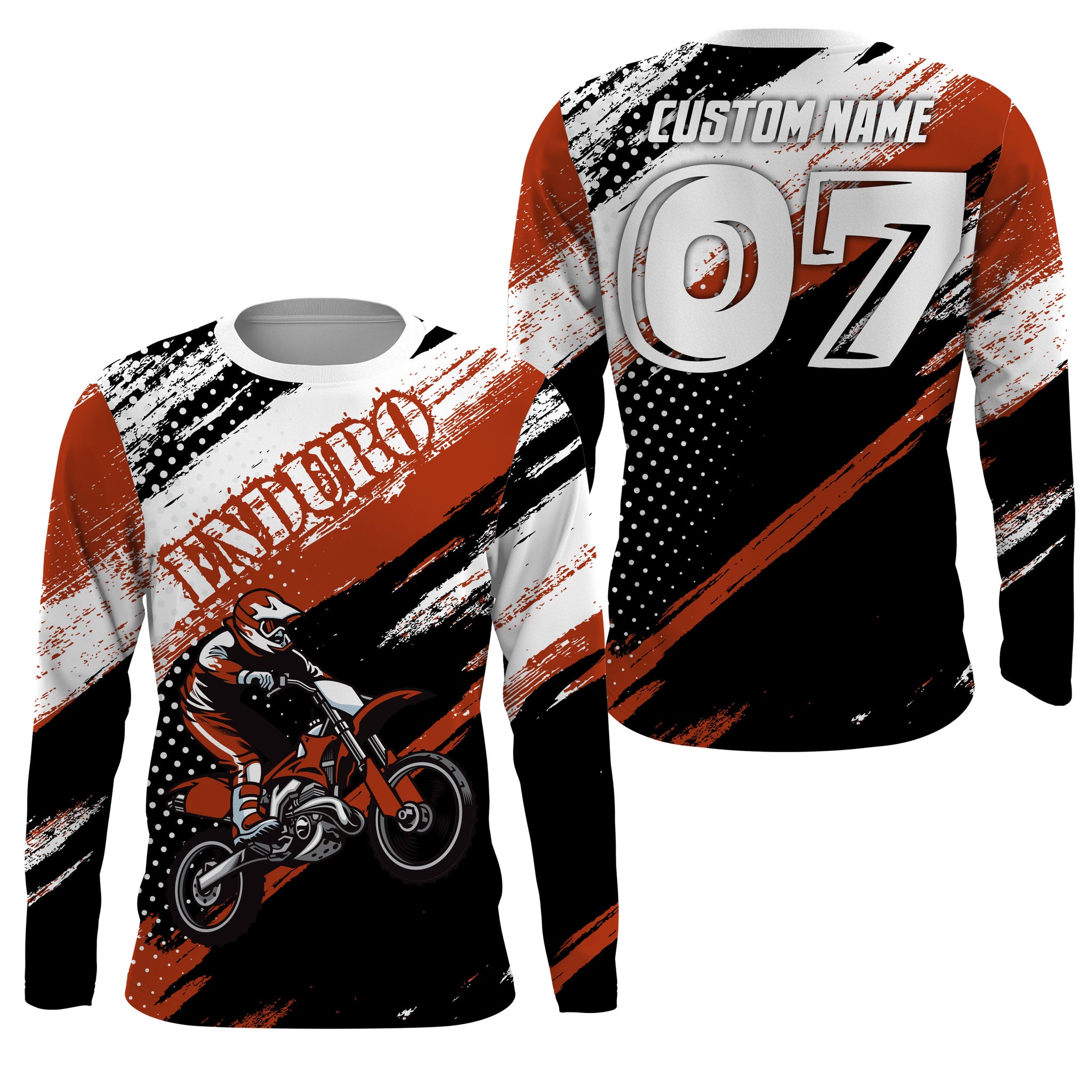 Personalized Enduro Jersey UPF30+ Extreme Off-road Motocross Adult&Kid Enduro Dirt Bike Racing| NMS698