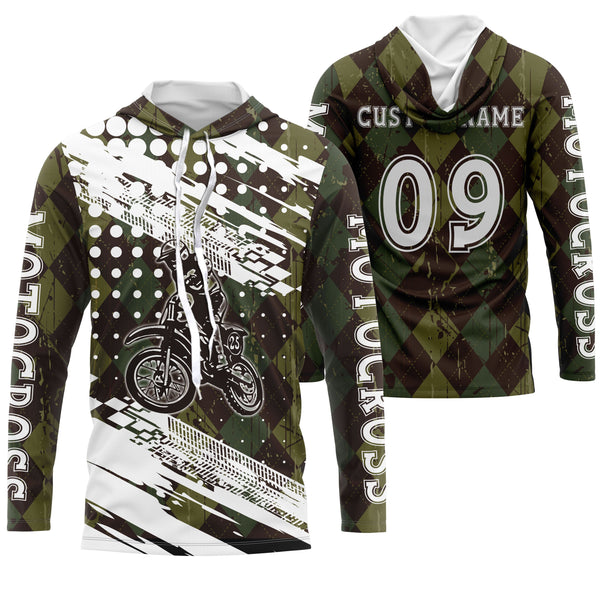 Personalized Motocross Jersey UPF30+ Kid&Adult Custom Dirt Bike Racing Shirt Off-road Motorcycle| NMS614