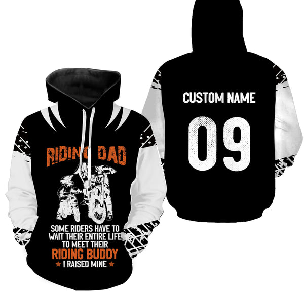 Riding Dad Personalized Riding Jersey Motocross Dirt Bike Dad Biker MX Racing Dad Motorcycle| NMS534