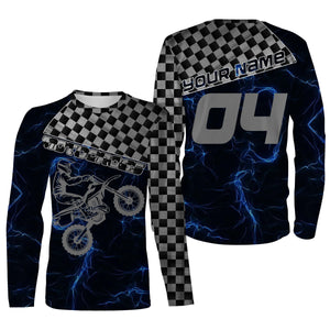 Personalized Motocross Jersey Racing Flag Riding Shirt Off-road Dirt Bike Motorcycle Riders| NMS507