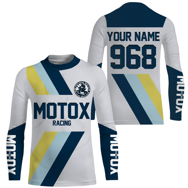 Custom Motocross Jersey UPF30+ Dirt Bike MotoX Racing Shirt Adult&Kid Off-Road Motorcycle Shirt| NMS775