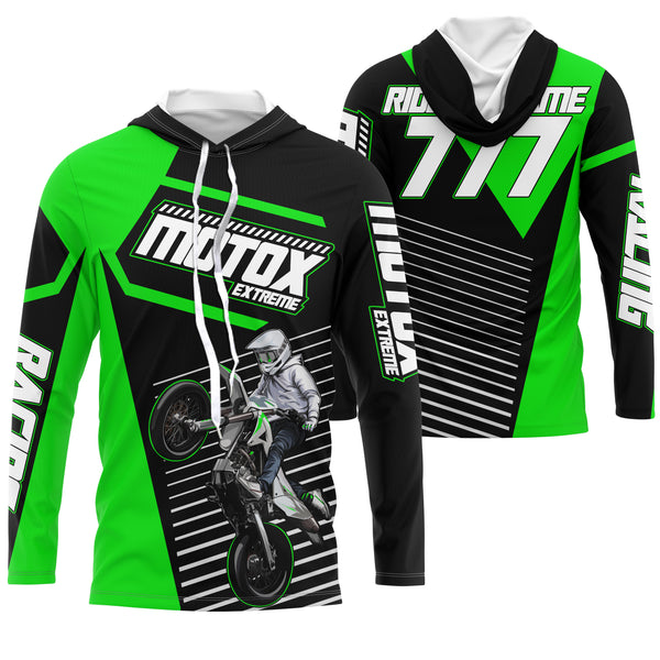 Custom Motocross Jersey UPF30+ Dirt Bike Racing Adult&Kid Riders MX Off-Road Motorcycle Shirt| NMS778