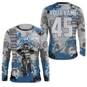 Extreme Motocross Jersey Custom Number Youth Men Dirt Bike Shirt MX Racing Motorcycle Off-road NMS1415