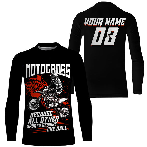 Custom Motocross Jersey UPF30+ Men Youth Extreme Dirt Bike Shirt MX Racing Off-road Long Sleeve NMS1426