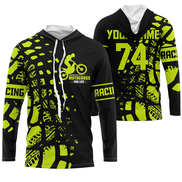 Kid&adult custom Motocross jersey UPF30+ MX Racing for Life dirt bike motorcycle off-road racewear| NMS934