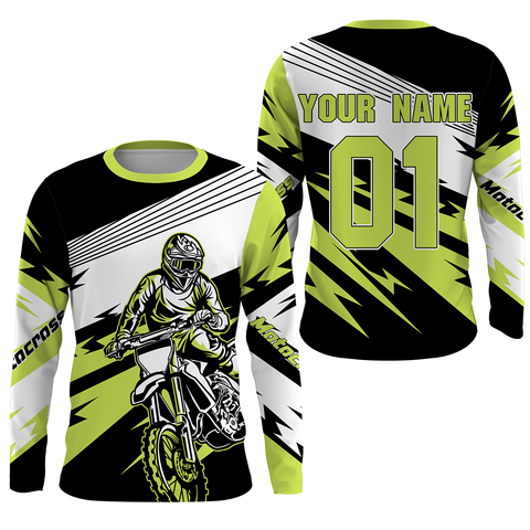 Custom Motocross Jersey UPF30+ Dirt Bike MX Racing Shirt Adult&Kid Off-Road Motorcycle Riders| NMS774