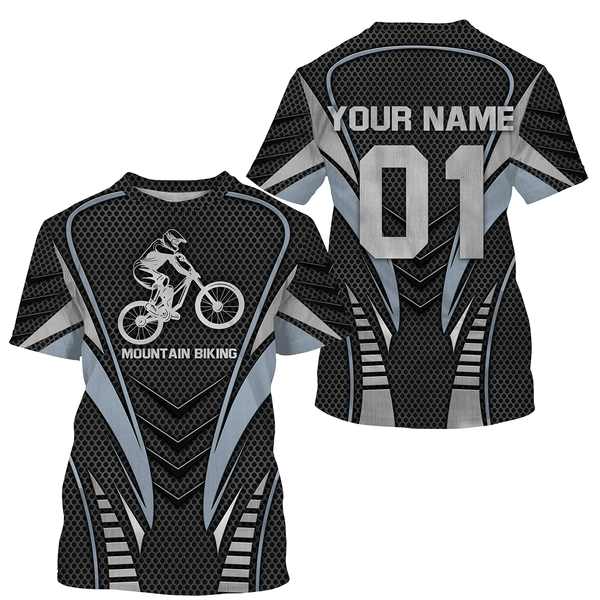 Personalized Jersey Mountain Biking Shirt Hoodie Long Sleeve| MTB Cycling Shirt for Cyclist Bike Rider JTS425