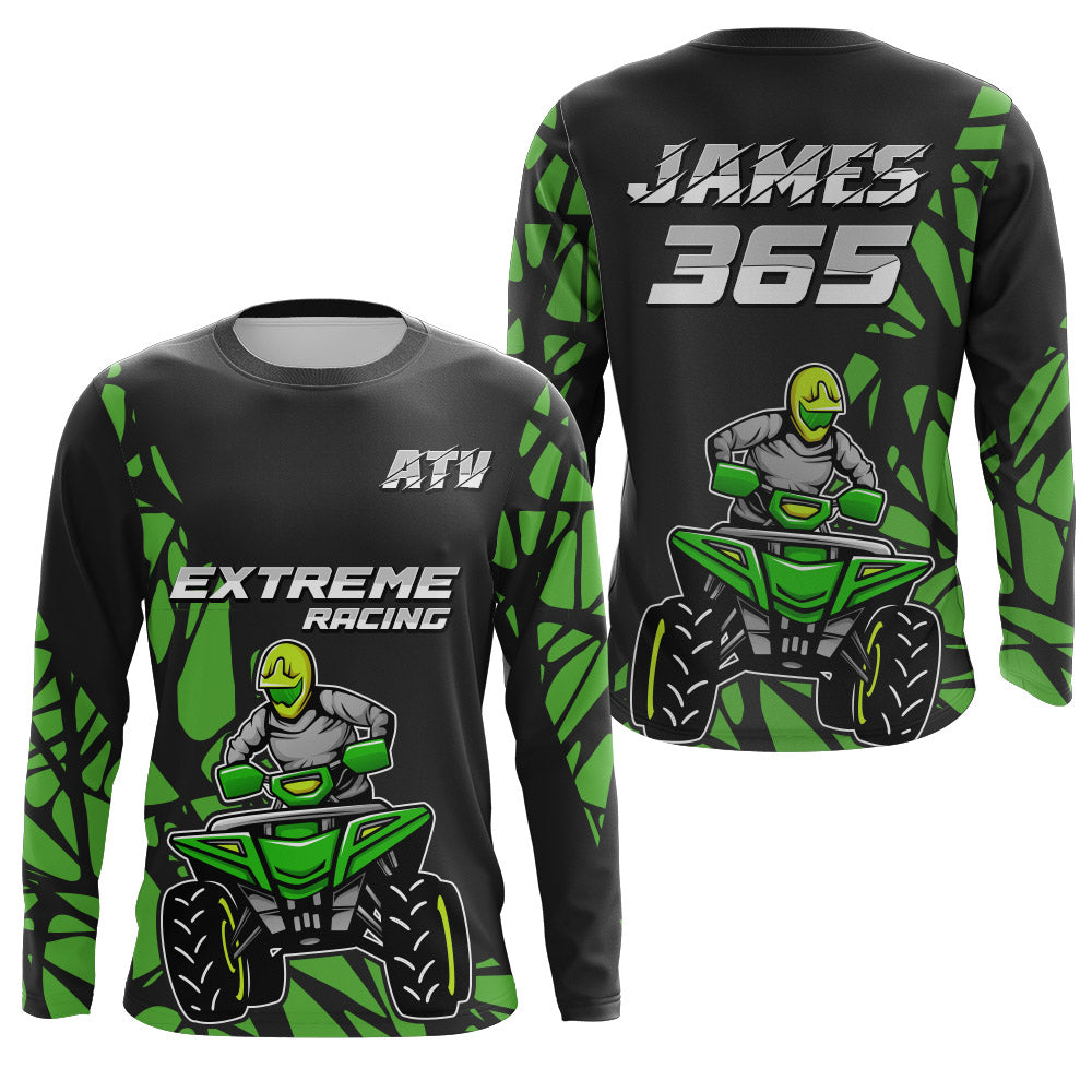 ATV Motocross Racing Jersey Upf30+ Quad Bike Jersey Men Kid Women ATV Riding Shirt MX16