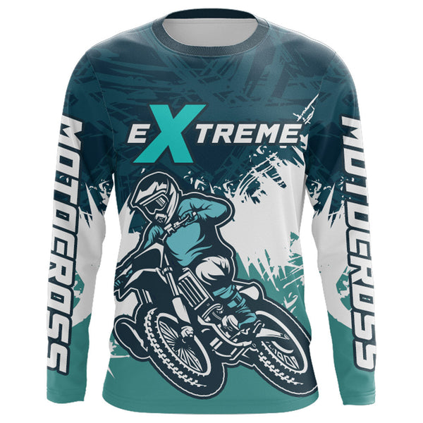 Motocross Racing Jersey Upf30+ Kid Men Women Dirt Bike Shirt Off-Road Riding Jersey XM255