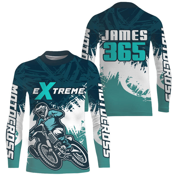 Motocross Racing Jersey Upf30+ Kid Men Women Dirt Bike Shirt Off-Road Riding Jersey XM255