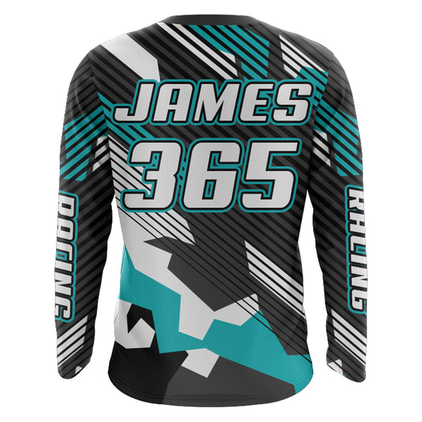 Custom Racing Jersey Motocross Upf30+ Motorcycle Shirt Youth Men Off-Road Dirt Bike Jersey XM142