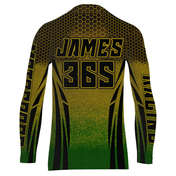 Custom Dirt Bike Racing Jersey Men Kid Upf30+ Motocross Off-Road Jersey Youth MX Shirt XM164