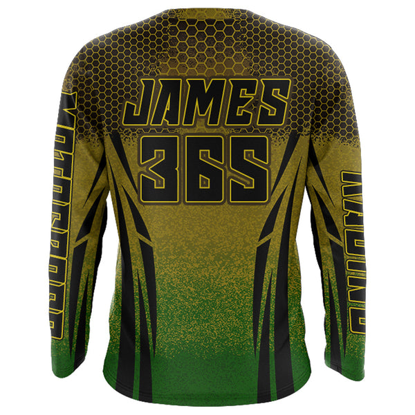 Custom Dirt Bike Racing Jersey Men Kid Upf30+ Motocross Off-Road Jersey Youth MX Shirt XM164