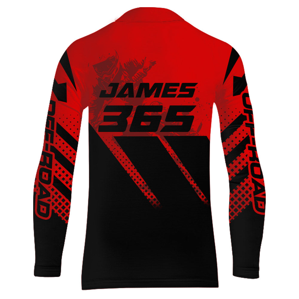 Motocross Racing Jersey Youth Men Kid Upf30+ Dirt Bike