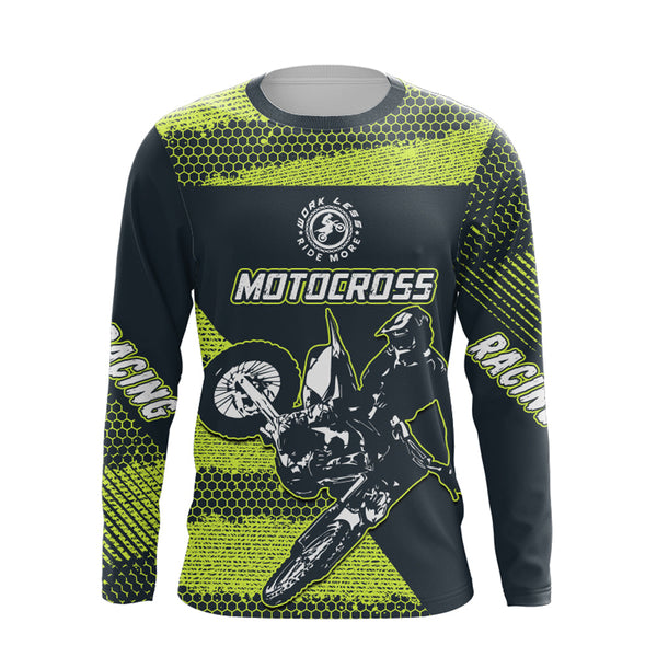 Motocross Jersey Upf30+ Custom Kid Men Women Dirt Bike Shirt Motorcycle Racing Jersey XM33