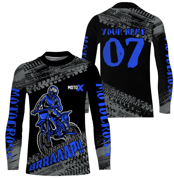 Motocross Jersey Kid Men Dirt Bike Racing Shirt Upf30+ Off-road Motorcycle Youth & Adult XM202