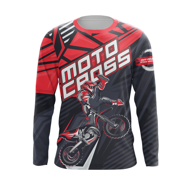 Custom Motocross Jersey Men Women Kid Upf30+ Dirt Bike Shirt Motocross Racing Jersey XM40