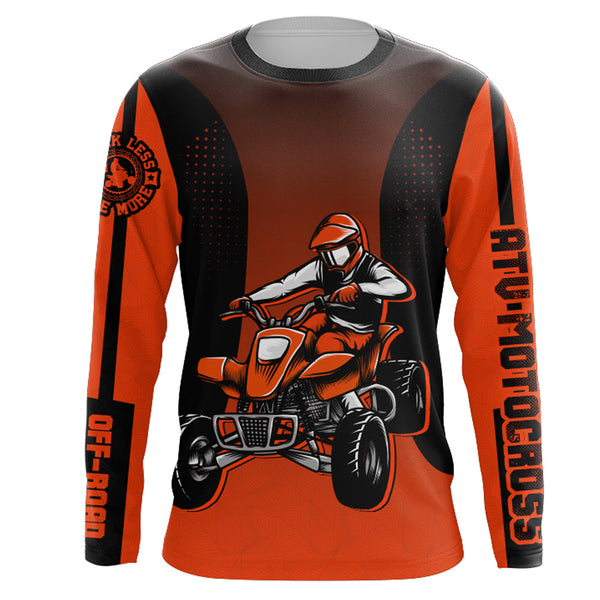 ATV Motocross Jersey Men Kid Upf30+ ATV Quad Bike Shirt Off-Road ATV Racing Jersey MX04