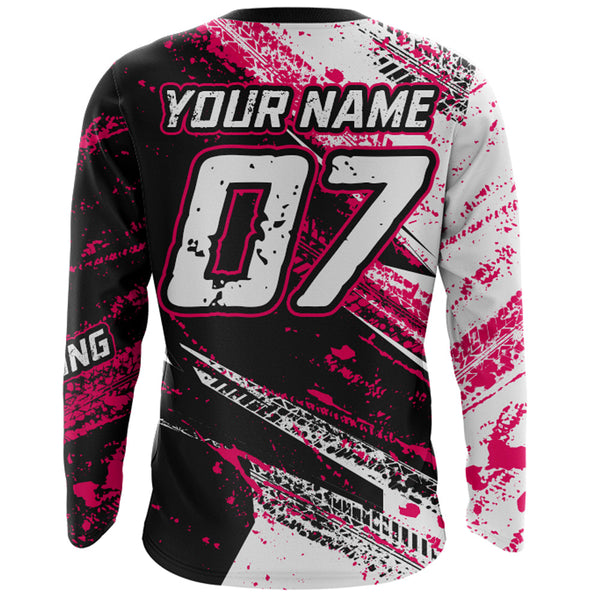 MX Racing Jersey Biker Girl Motocross Shirt Upf30+ Off-Road Youth Dirt Bike Motorcycle XM169