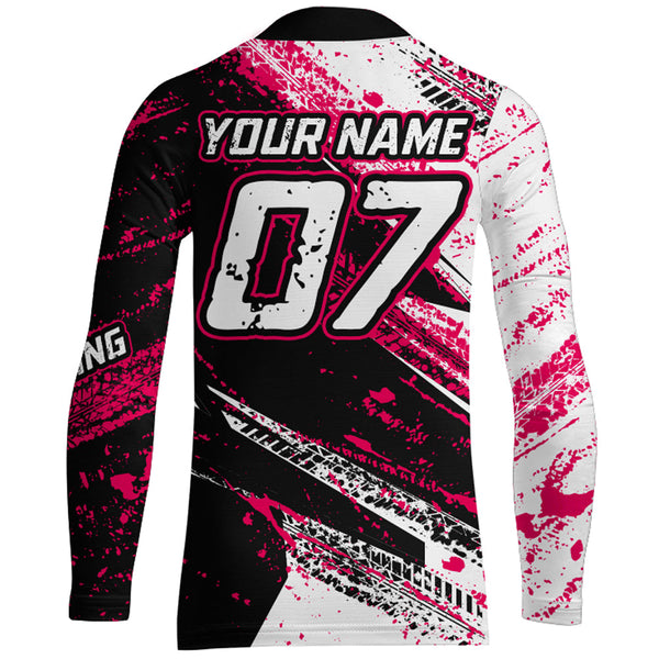 MX Racing Jersey Biker Girl Motocross Shirt Upf30+ Off-Road Youth Dirt Bike Motorcycle XM169