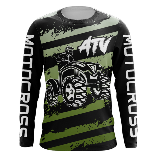 Custom ATV Motocross Jersey Upf30+ Quad Bike Shirt Men Kid ATV MX Racing Off-Road MX27