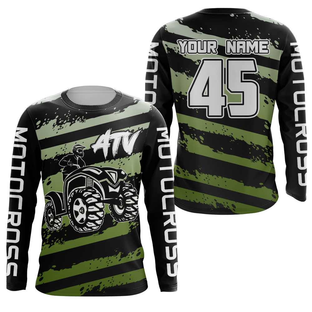 Custom ATV Motocross Jersey Upf30+ Quad Bike Shirt Men Kid ATV MX Racing Off-Road MX27