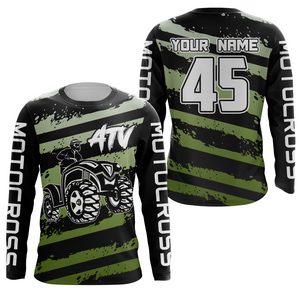 Custom ATV Motocross Jersey Upf30+ Quad Bike Shirt Men Kid ATV MX Racing Off-Road MX27