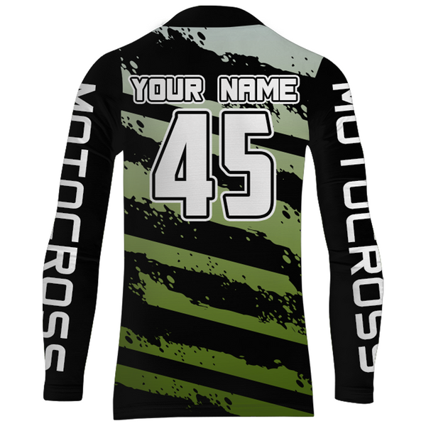 Motocross Racing Jersey UPF30+ Dirt Bike Shirt Camo Kid Men Women Motox Off-Road Jersey XM119