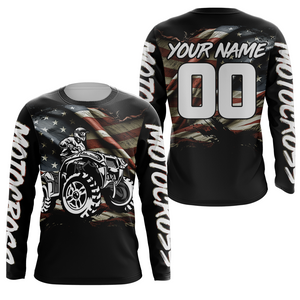 ATV Motocross Racing Jersey Upf30+ Quad Bike Jersey Men Kid Women ATV American MX35