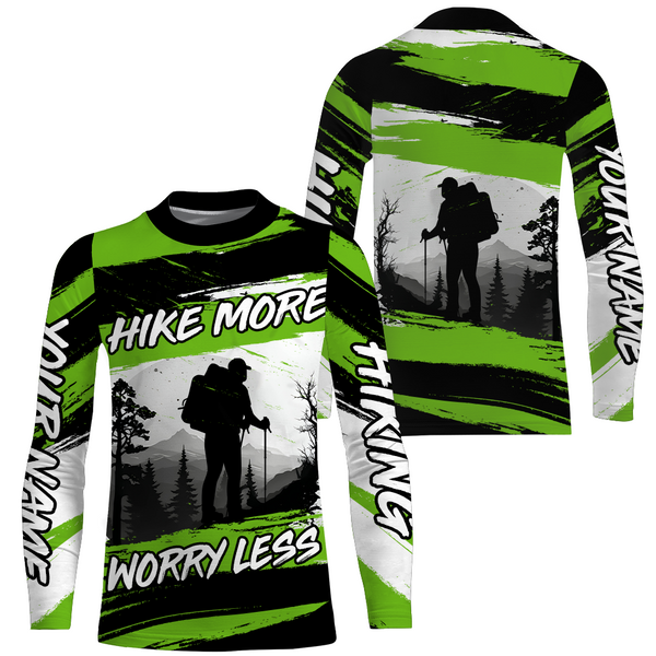 Hiking Shirt For Men Women Upf30+ Green Hiking Shirts Short & Long Sleeved Clothes HM14