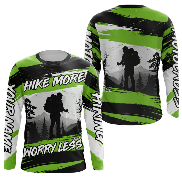 Hiking Shirt For Men Women Upf30+ Green Hiking Shirts Short & Long Sleeved Clothes HM14