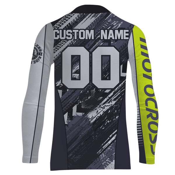 Motocross Racing Jersey Upf30+ Dirt Bike Off-Road Shirt Youth Men Kid Motorcycle Shirt XM235