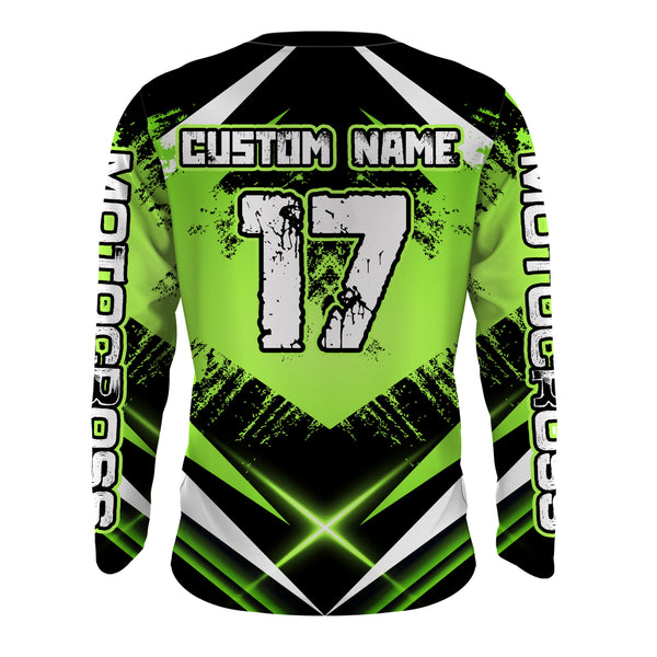 ATV Motocross Racing Jersey Youth Men Women Upf30+ Quad Bike ATV Racing Jersey MX21