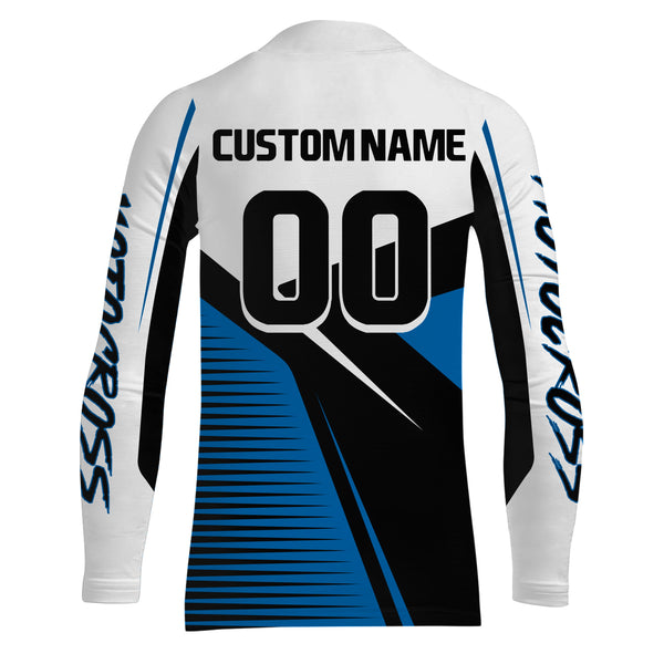 Personalized ATV Motocross Racing Jersey Upf30+ Quad Bike Shirt Kid Youth Men ATV Riding Jersey MX34