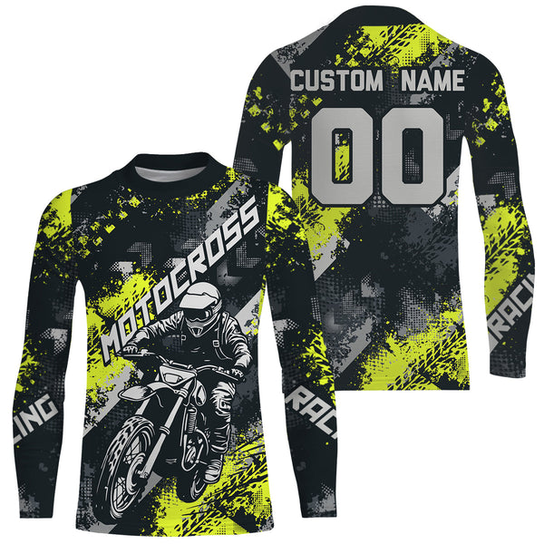 Motocross Racing Jersey Men Kid Women Upf30+ Youth Dirt Bike Shirt MX Off-Road Jersey XM241