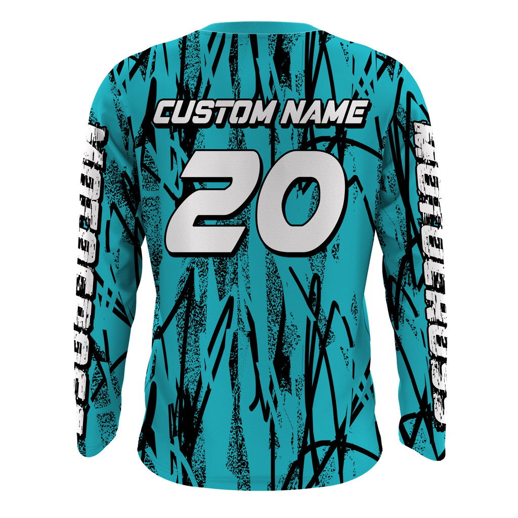 Personalized Jersey Custom Motocross Jersey UPF30+ Dirt Bike