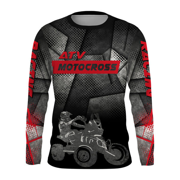 ATV Motocross Racing Jersey UPF30+ ATV Quad Bike Riding Jersey For Men Women Kid MX36