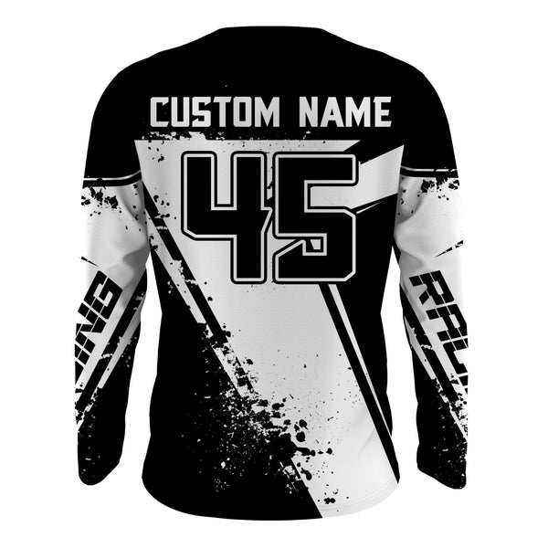 Motocross Racing Jersey Upf30+ Youth Dirt Bike Off-Road Shirt Men Kid MX Jersey XM180