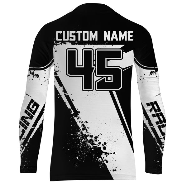 Motocross Racing Jersey Upf30+ Youth Dirt Bike Off-Road Shirt Men Kid MX Jersey XM180