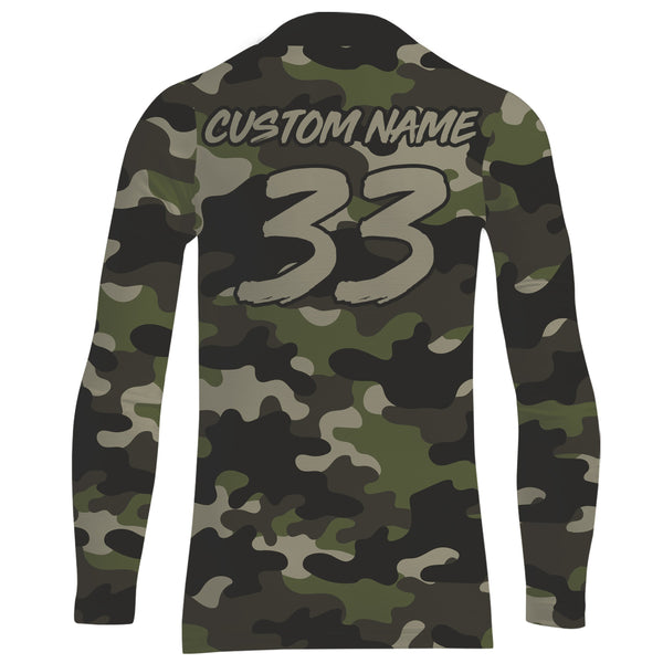 Camo Racing Jersey UPF30+ Motocross Shirt Off-road Dirt Bike Jersey Youth Men Jersey XM183