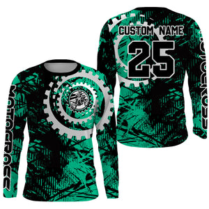 Dirt Bike Jersey Youth Men Women Upf30+ Motocross Racing Motorcycle Riding Jersey XM256