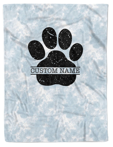 Custom dog Fleece Blanket, personalized dog blanket for couch, dog lovers gift ideas FFS - IPHW2433