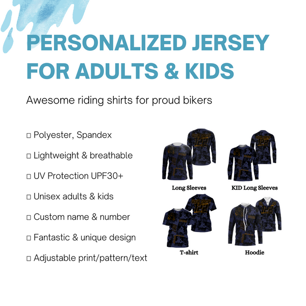 Extreme Enduro Personalized Jersey UPF30+ Adult&Kid Off-road Dirt Bike Racing Hard Enduro Shirt| NMS710