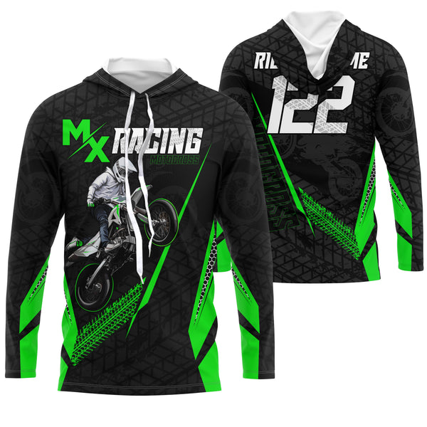 Custom Motocross Jersey MX Racing UPF30+ Dirt Bike Number and Name Adult&Kid Off-Road Motorcycle| NMS769