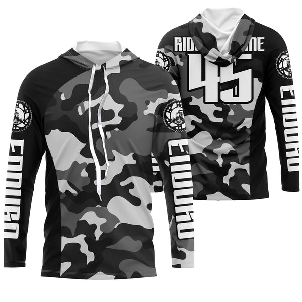 Camo Enduro Personalized Jersey UPF30+ Extreme Off-road Dirt Bike Racing Adult&Kid Terrain Race| NMS705