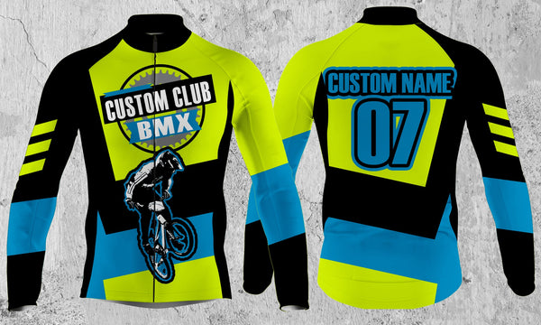 Custom BMX Cycling Jersey Mens Long&Short Sleeve Bicycle Motocross Racing Road&Moutain Biking Team Club| NMS788