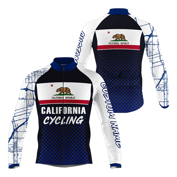 California cycling jersey mens womens bike shirt UPF50+ Cali cycling tops California MTB BMX gear| SLC238