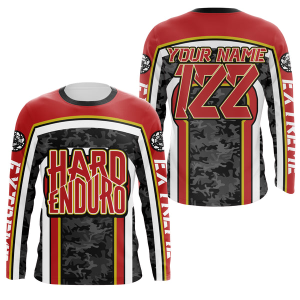 Hard Enduro Personalized Jersey UPF30+ Extreme Off-road Dirt Bike Racing Adult&Kid Terrain Race Shirt| NMS703