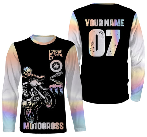 Love Motocross Personalized Jersey Dirt Bike Riding Shirt Off-road Motorcycle Racing Riders| NMS509