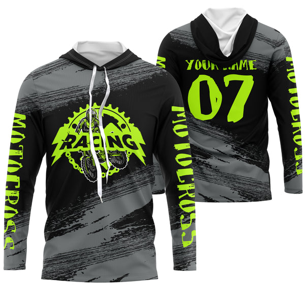 Personalized Motocross Jersey MX Dirt Bike Racing UPF30+ Jersey Adult&Kid Off-road Rider Motorcycle| NMS668